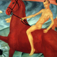 Kuzma Petrov-Vodkin’s “Bathing of a Red Horse,” 1912.
